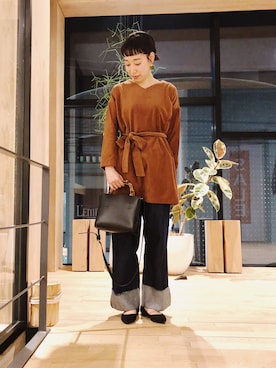 やまさん（レディース・164cm）の冬コーディネート