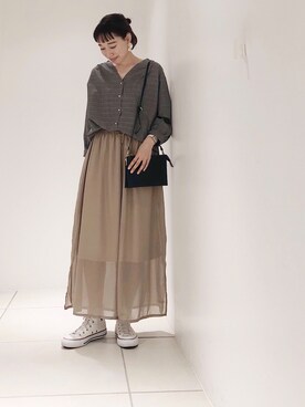 やまさん（レディース・163cm）の夏コーディネート