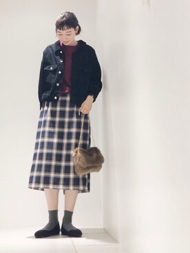 やまさん（レディース・163cm）の秋コーディネート