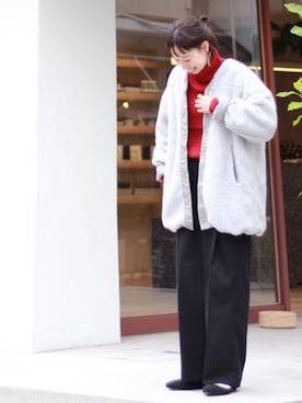 やまさん（レディース・163cm）の秋コーディネート