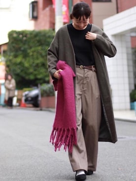 やまさん（レディース・163cm）の秋コーディネート