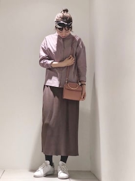 やまさん（レディース・163cm）の冬コーディネート