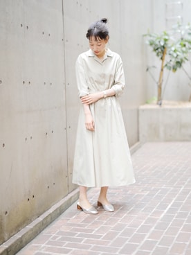 「平成最後のWEARISTAセンバツ」｜「アイテム（ワンピース/ドレス）」を使った、やまさん（レディース・163cm）の春コーディネート
