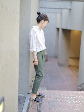 「平成最後のWEARISTAセンバツ」｜「アイテム（アクセサリー）」を使った、やまさん（レディース・163cm）の春コーディネート