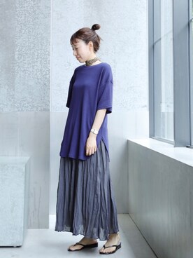 やまさん（レディース・163cm）の夏コーディネート