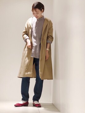 「koe（コエ）のアイテム（その他アウター）」を使った、やまさん（レディース・163cm）の夏コーディネート