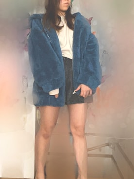 まみさん（レディース・150cm）の冬コーディネート