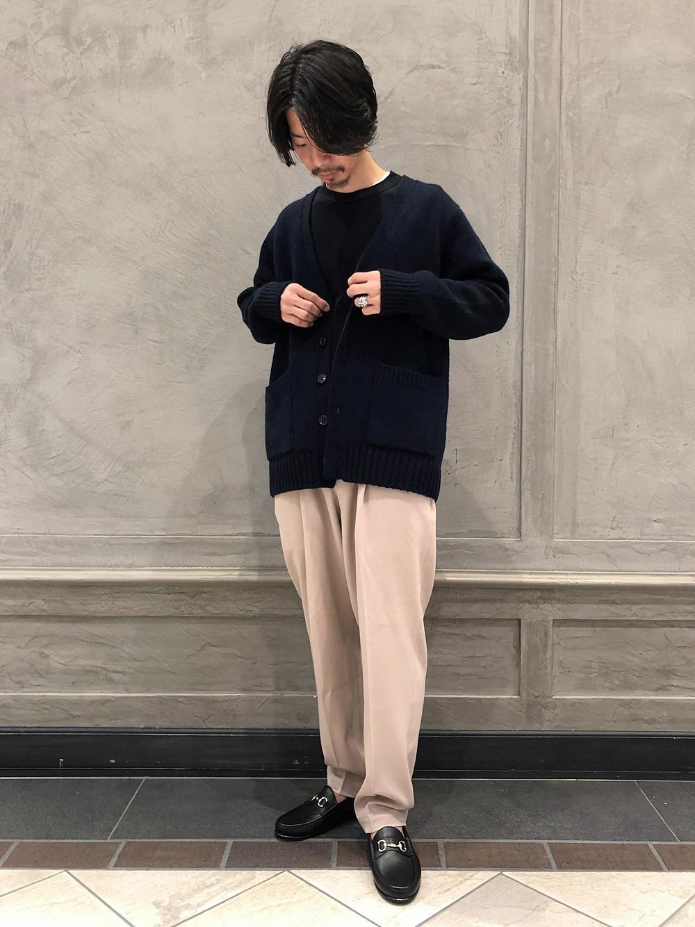 Cellar door セラドールスラックス　プリーツ　サイドアジャスター 美品】Cellar Door サイドアジャスター トラウザーズ パンツ 44