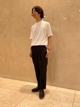 「ベーシック/トラッド」｜Daichi Futaさん（メンズ・168cm）の春コーディネート