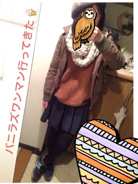 ずo(･x･)/さん（レディース・161cm）の冬コーディネート