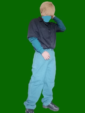 「ラブアンドピース2020」｜「アイテム（スウェット）」を使った、りょーやさん（メンズ・174cm）の秋コーディネート