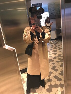 「アイテム（ノーカラージャケット）」を使った、みなみさん（レディース・153cm・20代）の春コーディネート