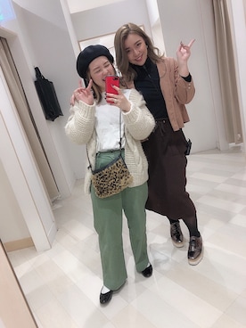 みなみさん（レディース・153cm）の春コーディネート