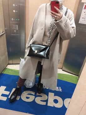 みなみさん（レディース・153cm）の冬コーディネート