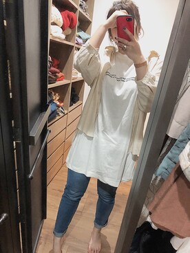 みなみさん（レディース・153cm）の春コーディネート