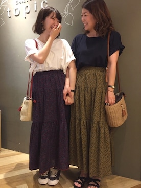 Kana Toyodaさん（レディース・165cm）の夏コーディネート