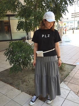 Kana Toyodaさん(レディース・165cm)の夏コーディネート