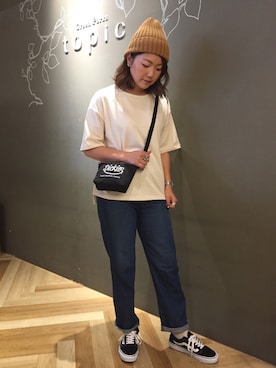 Kana Toyodaさん（レディース・165cm）の夏コーディネート