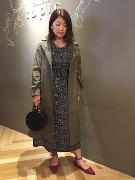 Kana Toyodaさん（レディース・165cm）の秋コーディネート