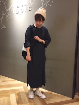 Kana Toyodaさん（レディース・165cm）の秋コーディネート