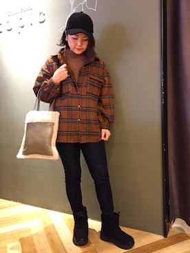 Kana Toyodaさん(レディース・165cm)の冬コーディネート