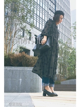 「KBF+」｜「アイテム（その他）」を使った、yuiteetoyolさん（レディース・160cm）の秋コーディネート