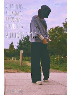 yuiteetoyolさん(レディース・160cm)の秋コーディネート