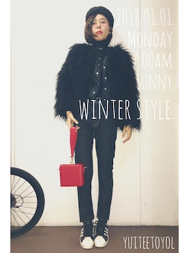 yuiteetoyolさん(レディース・160cm)の冬コーディネート