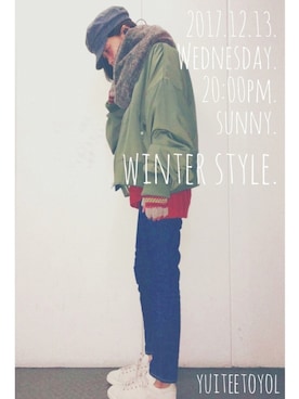 yuiteetoyolさん（レディース・160cm）の冬コーディネート