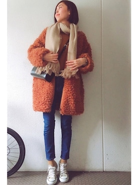 yuiteetoyolさん（レディース・160cm）の冬コーディネート