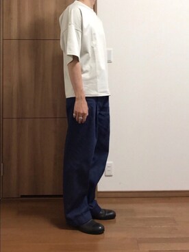 「TONSURE（トンシュアー）のアイテム」を使った、nobuさん（メンズ・185cm）の春コーディネート
