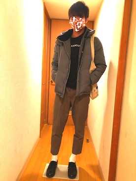「MK MICHEL KLEIN（エムケーミッシェルクラン）のアイテム（ジャケット/アウター）」を使った、takuchinさん（メンズ・175cm）の冬コーディネート