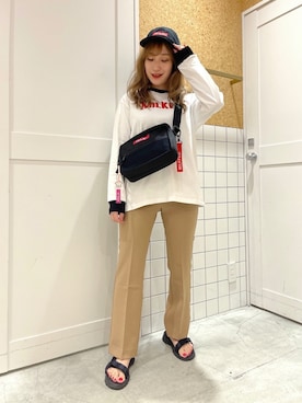 岩瀬　花乃理さん（レディース・154cm）の秋コーディネート