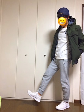 「ダル着」｜「アイテム（その他アウター）」を使った、ゴンちゃんさん（メンズ・173cm）の冬コーディネート