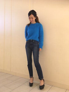 「JILL STUART（ジルスチュアート）のアイテム（パンツ）」を使った、yukaさん（レディース・165cm）の秋コーディネート