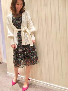 yukaさん（レディース・165cm）の冬コーディネート