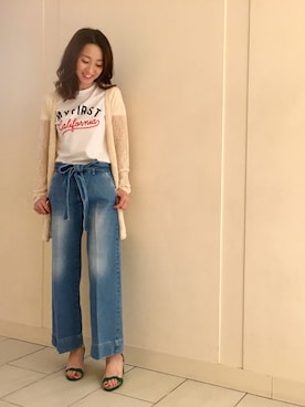 yukaさん（レディース・165cm）の春コーディネート