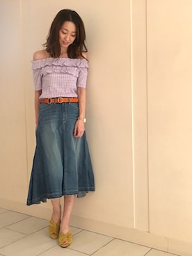 yukaさん(レディース・165cm)の春コーディネート