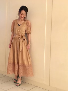 yukaさん（レディース・165cm）の春コーディネート