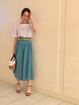 yukaさん(レディース・165cm)の春コーディネート