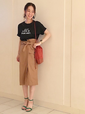 yukaさん(レディース・165cm)の夏コーディネート