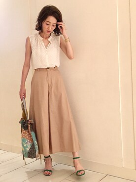 yukaさん（レディース・165cm）の夏コーディネート