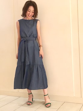 yukaさん（レディース・165cm）の夏コーディネート