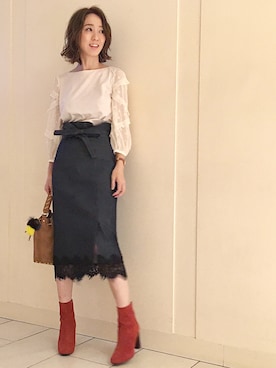 yukaさん（レディース・165cm）の夏コーディネート