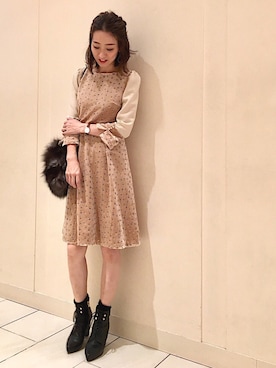 「ジルスチュアート」｜yukaさん（レディース・165cm）の秋コーディネート