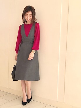 yukaさん（レディース・165cm）の秋コーディネート