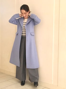 「JILL STUART（ジルスチュアート）のアイテム（パンツ）」を使った、yukaさん（レディース・165cm）の冬コーディネート