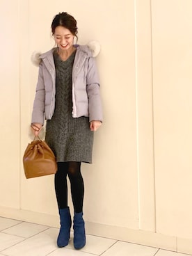 yukaさん(レディース・165cm)の冬コーディネート