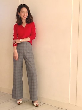 yukaさん（レディース・165cm）の春コーディネート