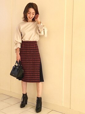 「JILLSTUART」｜yukaさん（レディース・165cm）の秋コーディネート